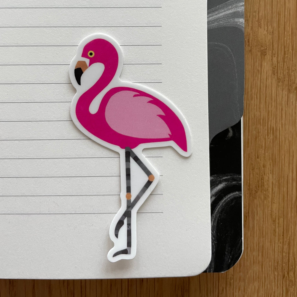 Flamingo Vinyl Sticker