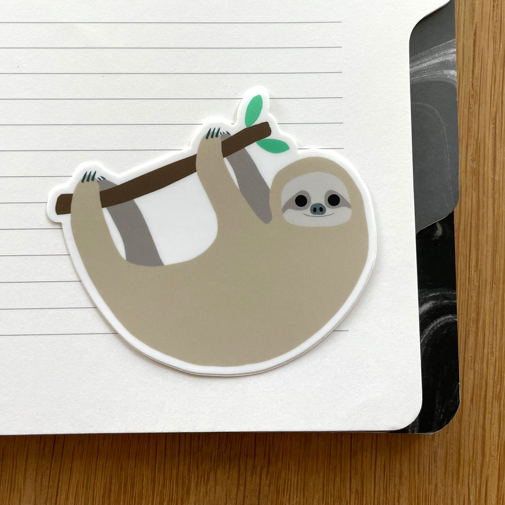 Sloth Vinyl Sticker