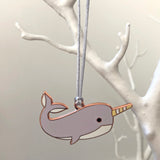 narwhal christmas decoration, narwhal xmas decoration, narwhal christmas tree bauble, narwhal bauble, narwhal tree decoration, narwhal hanging decoration, narwhal christmas bauble, narwhal bauble, narwhal tree decoration,