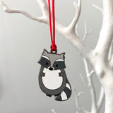 Raccoon Christmas Tree Decoration