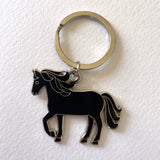 black-horse-keyring