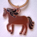 brown-horse-keyring