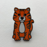 tiger enamel pin badge