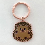 hedgehog keyring