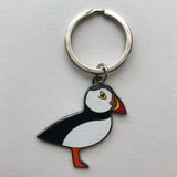 puffin keyring