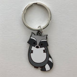 raccoon keyring
