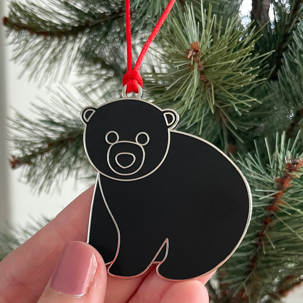 Black Bear Hanging Decoration