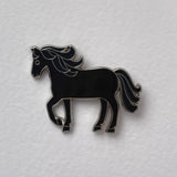 Horse Enamel Pin Badge