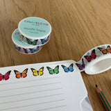 Rainbow Butterfly Washi Tape