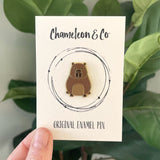 capybara_enamel_pin_badge_on_backing_card