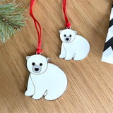 Polar Bear Christmas Tree Decoration
