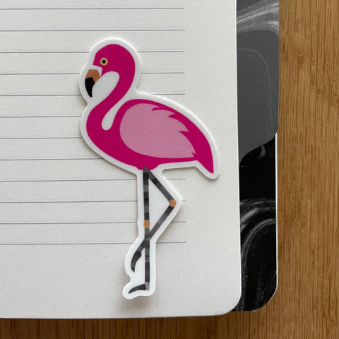 Flamingo Vinyl Sticker