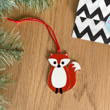 Fox Christmas Tree Decoration