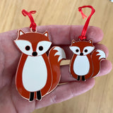 Fox Christmas Tree Decoration
