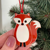 Fox Christmas Tree Decoration