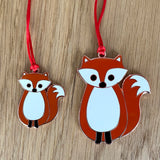Fox Christmas Tree Decoration