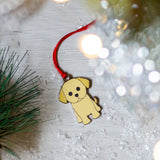 Labrador Puppy Christmas Tree Decoration
