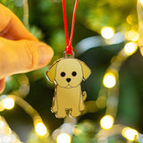 Labrador Puppy Christmas Tree Decoration