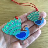 Peacock Christmas Tree Decoration