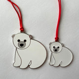 Polar Bear Christmas Tree Decoration