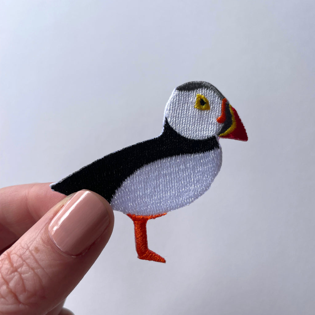 Puffin Iron-On Patch