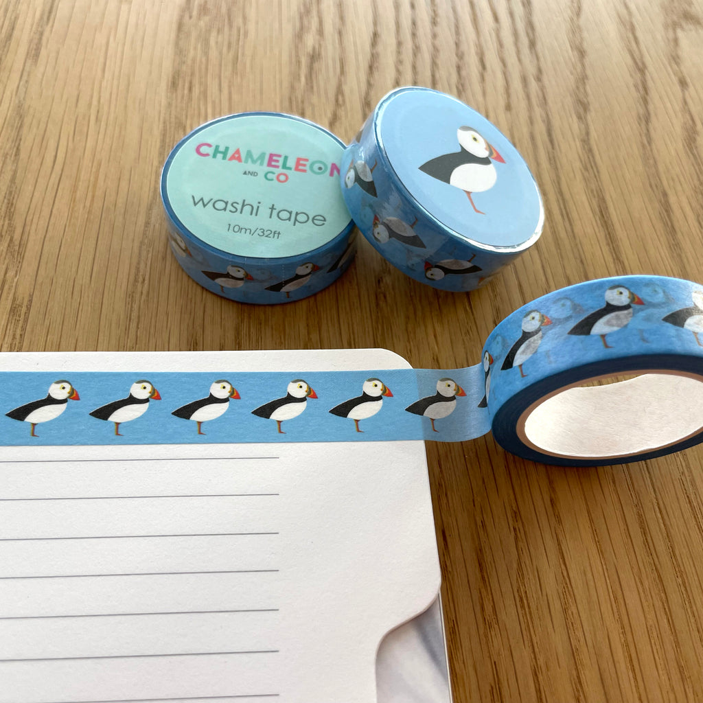 Puffin Washi Tape