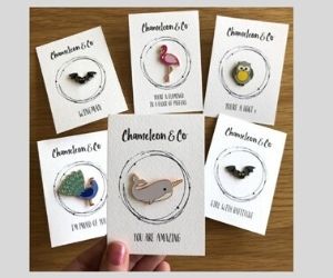 Positive Message Enamel Pin