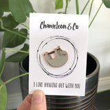 Positive Message Enamel Pin