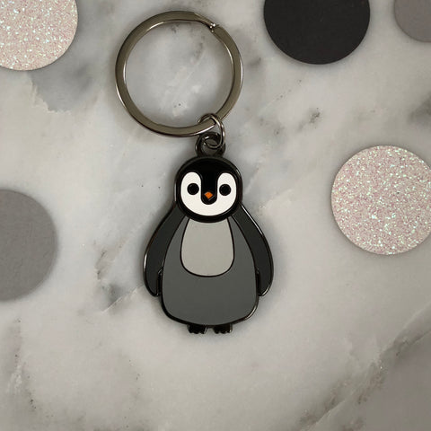 Tiffany penguin keychain hot sale