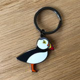 puffin keyring, puffin keychain, puffin key ring, puffin gift