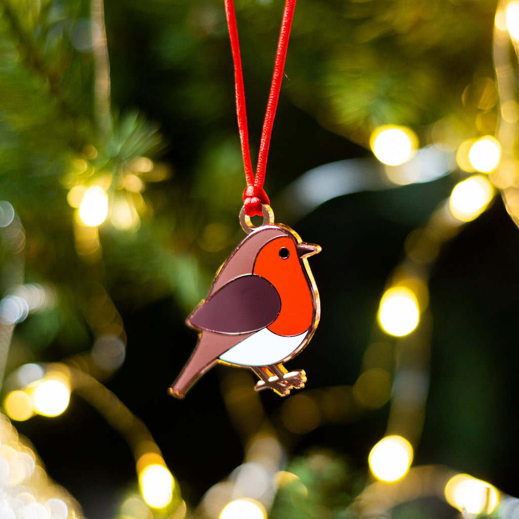 robin gift, robin bird christmas gift, robin bird xmas gift, robin bird hanging decoration, robin to hang on christmas tree, robin to hang on branch, robin christmas display