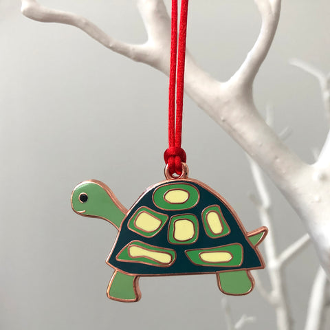 tortoise christmas decoration, tortoise christmas bauble, tortoise xmas tree decoration, turtle christmas decoration, turtle bauble, tortoise bauble