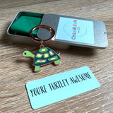 turtley awesome keyring gift