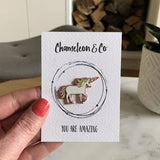 Positive Message Enamel Pin