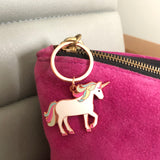 unicorn keyring, unicorn key ring, unicorn keychain, unicorn key fob, unicorn gift, unicorn accessory, gift for unicorn lover, gift for girl