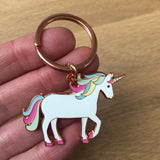 you are amazing unicorn keyring, unicorn keyring, keyring gift for firend, lockdown gift, isolation gift, quarantine gift, social distance gift, positive message gift for friend, letterbox gift