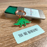 you are roarsome dinosaur keyring